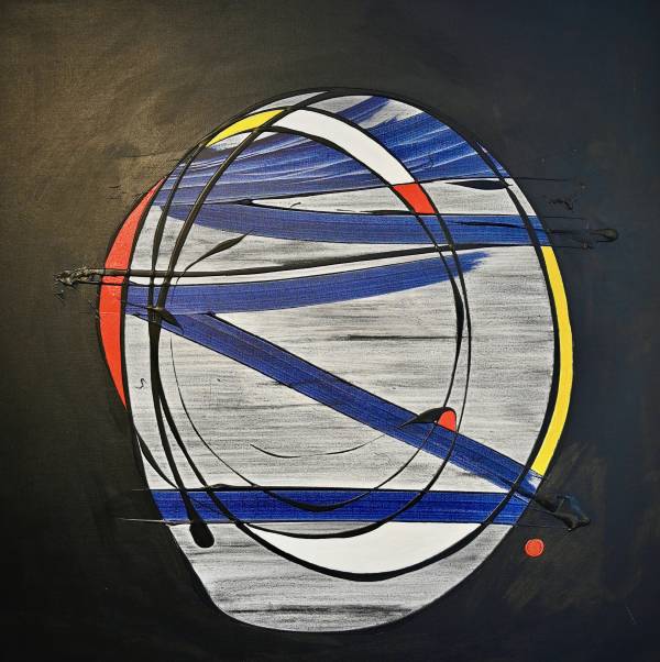 - Mixed Media on Canvas, Painting by Martyn Dempsey, measuring 100 x 100 cm (H x W) £1400